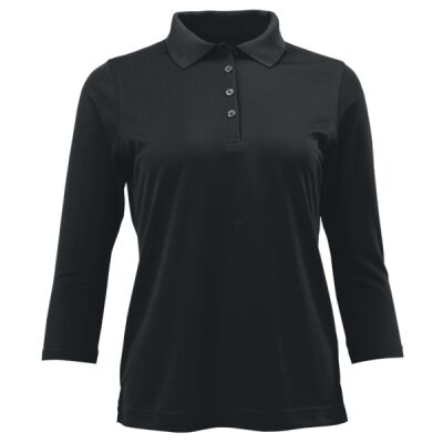 Women's Lady Palm Three-Quarter Sleeve Polo Thumbnail