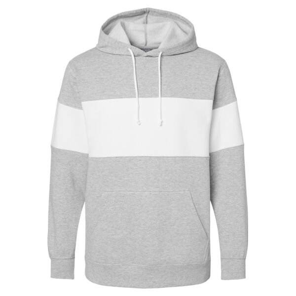 Unisex Classic Fleece Colorblocked Hooded Sweatshirt Thumbnail