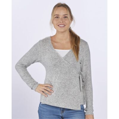 Women's Cuddle Wrap Top Thumbnail