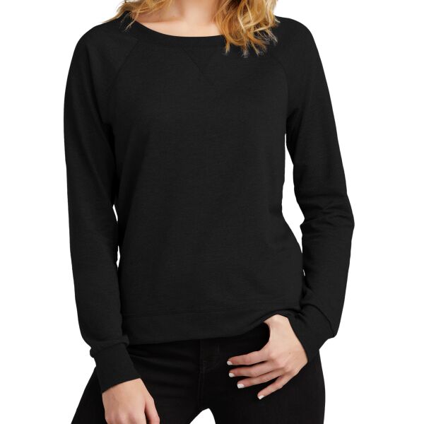 Women's Featherweight French Terry Long Sleeve Crewneck Thumbnail