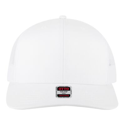 OTTO CAP 6 Panel Mid Profile Mesh Back Trucker Hat Thumbnail