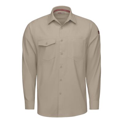 Men's Tall Cooling Long Sleeve Work Shirt Thumbnail