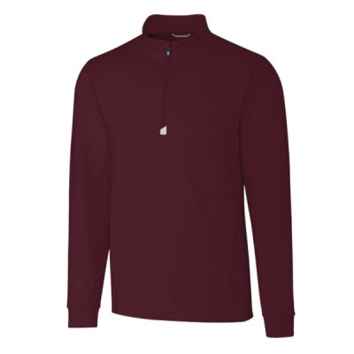 Cutter & Buck Traverse Stretch Quarter Zip Mens Pullover Thumbnail