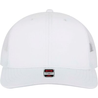 OTTO CAP 6 Panel Mid Profile Mesh Back Trucker Hat Thumbnail
