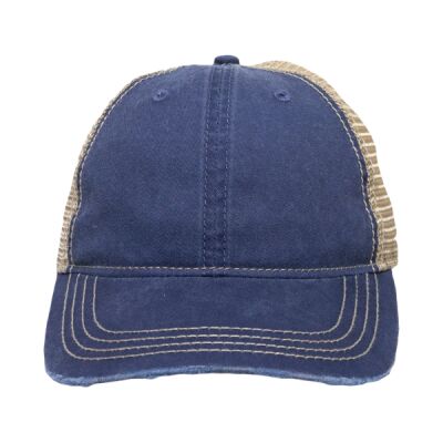 Heavy Distressed Tea-Stained Mesh Thumbnail