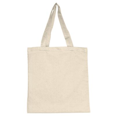 Cotton Canvas Tote Bag With Self Fabric Handles Thumbnail