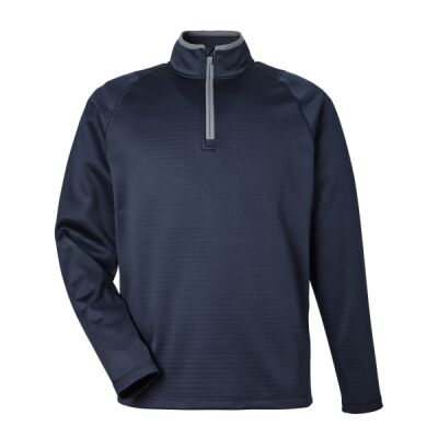 Men's Waffle Fleece Quarter-Zip Pullover Thumbnail