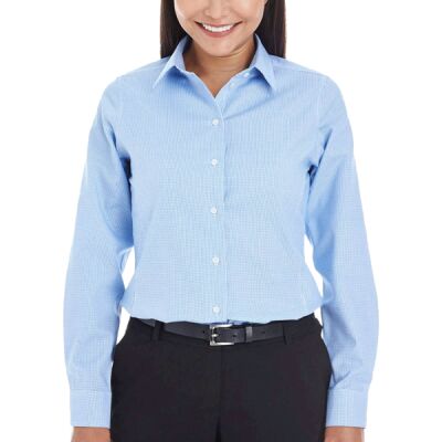 Women's Crown Collection® Royal Dobby Woven Dress Shirt Thumbnail