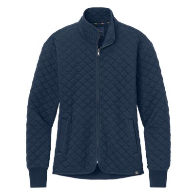 Women's Diamond Quilt Full Zip Thumbnail