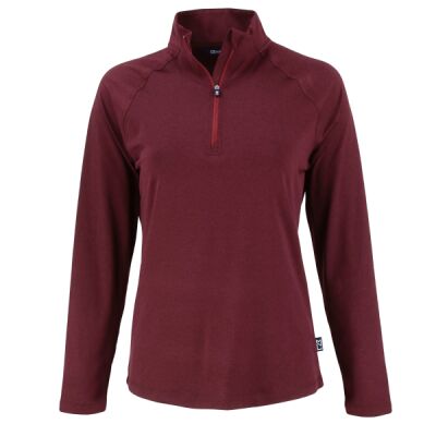 Cutter & Buck Coastline Epic Comfort Recycled Womens Quarter Zip Thumbnail
