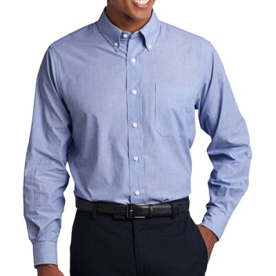 Tall Crosshatch Easy Care Shirt Thumbnail
