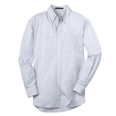 Plaid Pattern Easy Care Shirt Thumbnail