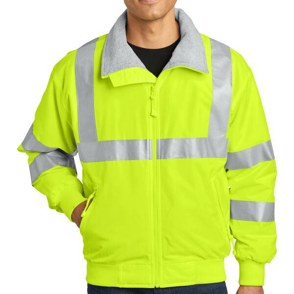 Enhanced Visibility Challenger Jacket with Reflective Taping Thumbnail