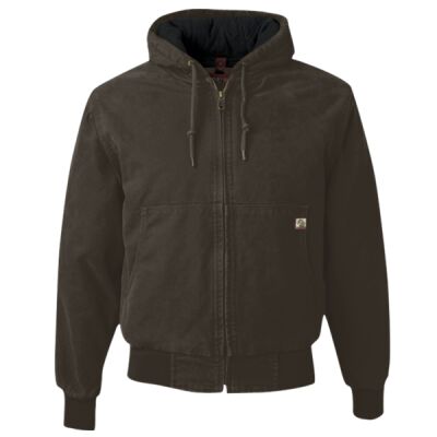 Men's Cheyenne Boulder Cloth™ Hooded Jacket with Tricot Quilt Lining Thumbnail