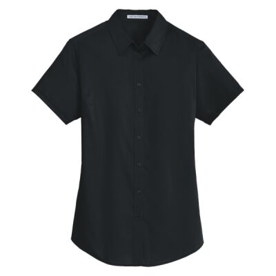 Women's Short Sleeve SuperPro Twill Shirt Thumbnail