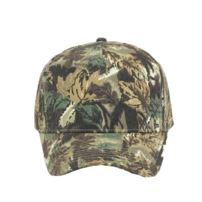 OTTO CAP® Camouflage 5 Panel Mid Profile Baseball Cap Thumbnail