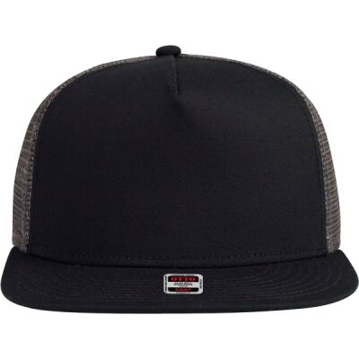 OTTO CAP® "OTTO SNAP" 5 Panel Pro Style Mesh Back Trucker Snapback Hat Thumbnail