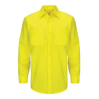 Men's Enhanced & Hi-Visibility Long Sleeve Work Shirt Thumbnail