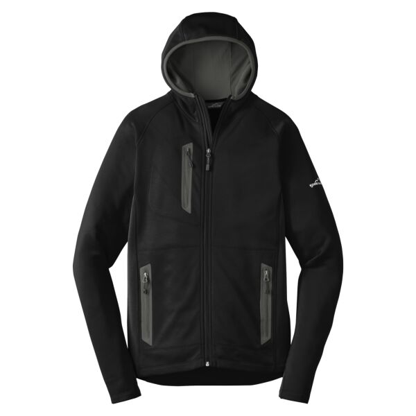Sport Hooded Full Zip Fleece Jacket Thumbnail