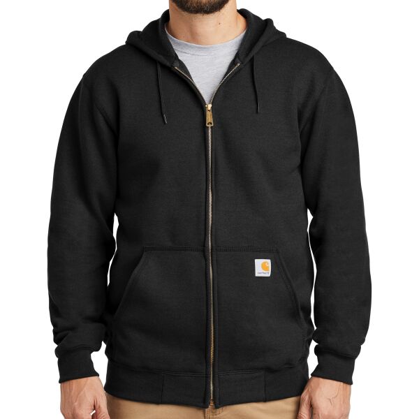 Midweight Hooded Zip Front Sweatshirt Thumbnail