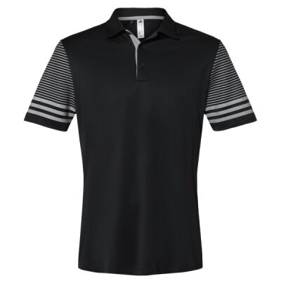 Men's Striped Sleeve Polo Thumbnail