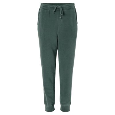 Unisex Pigment-Dyed Fleece Sweatpants Thumbnail
